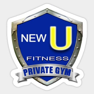 Logo for fitness wear Sticker